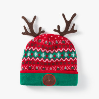 knitted beanie hat Christmas hat